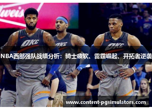 NBA西部强队战绩分析：骑士疲软、雷霆崛起、开拓者逆袭