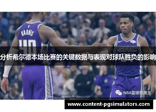 分析希尔德本场比赛的关键数据与表现对球队胜负的影响